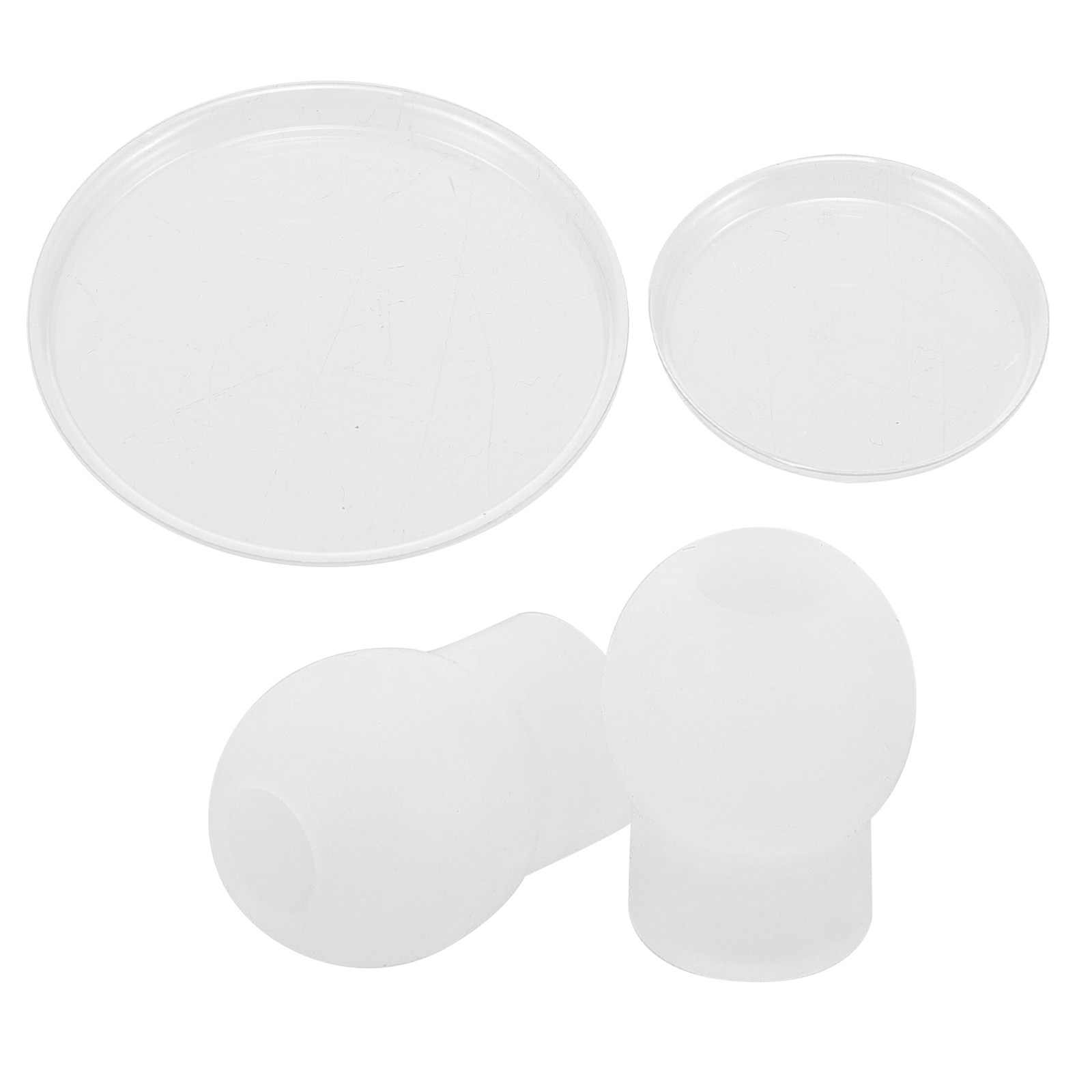 Silicone Ear Tip Replacement - 1 Set di Tappi Auricolari in
