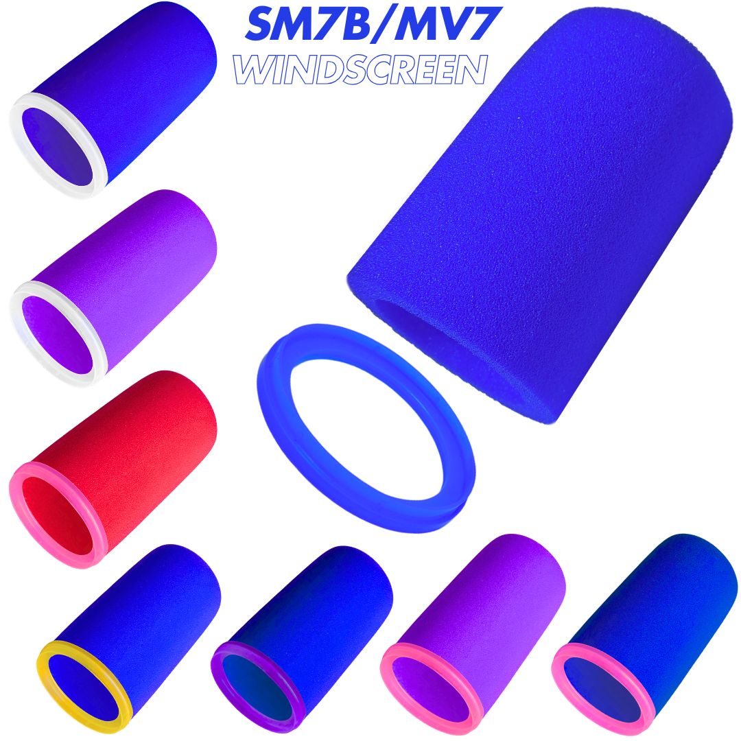 Shure Mic Sm7B - Schiuma ad alta densità per parabrezza