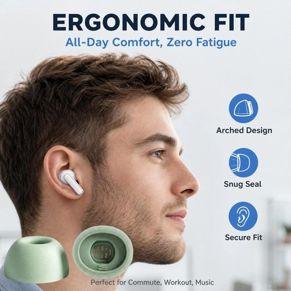 Cuscinetti di ricambio in sili - Earphone Foam Tip recensione e prezzo