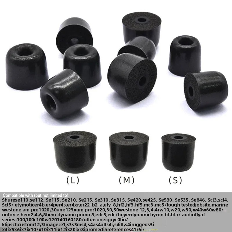 20 paia di cuscinetti auricola - Earphone Foam Tip recensione e prezzo