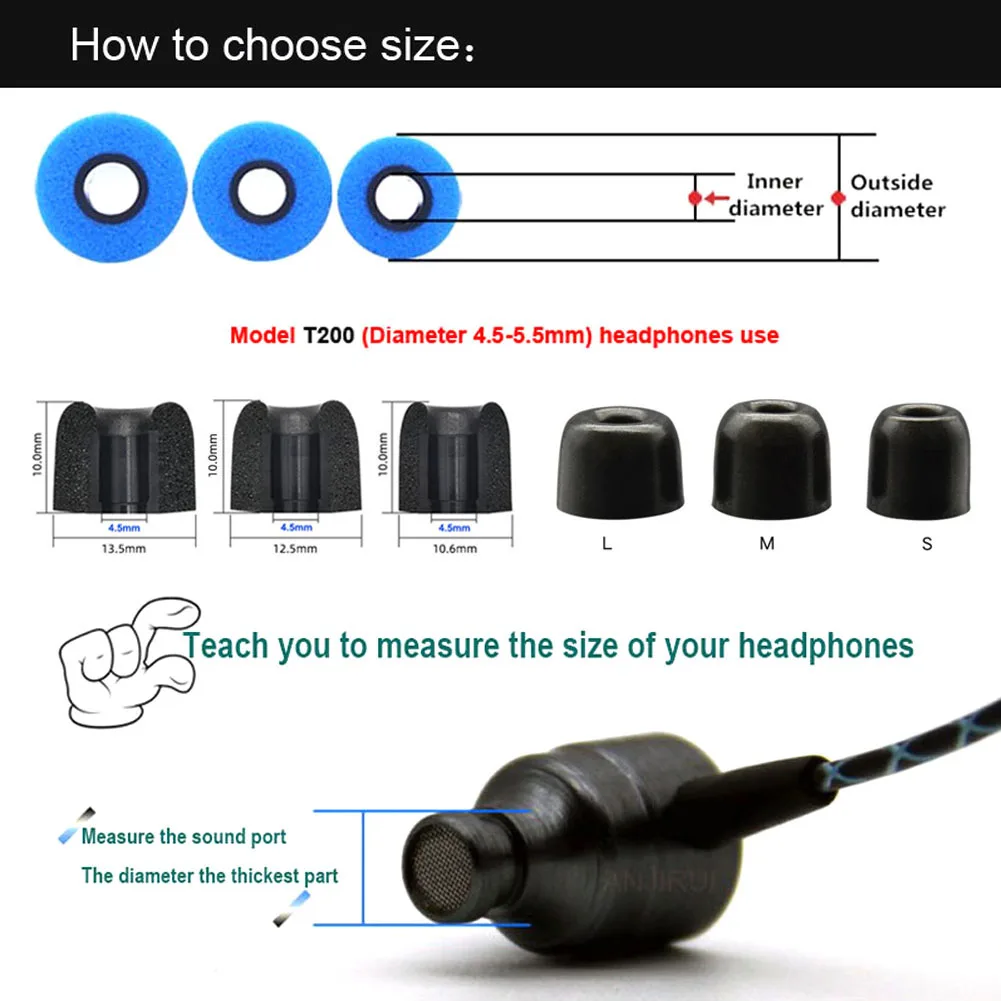12 paia di cuscinetti auricola - Earphone Foam Tip recensione e prezzo